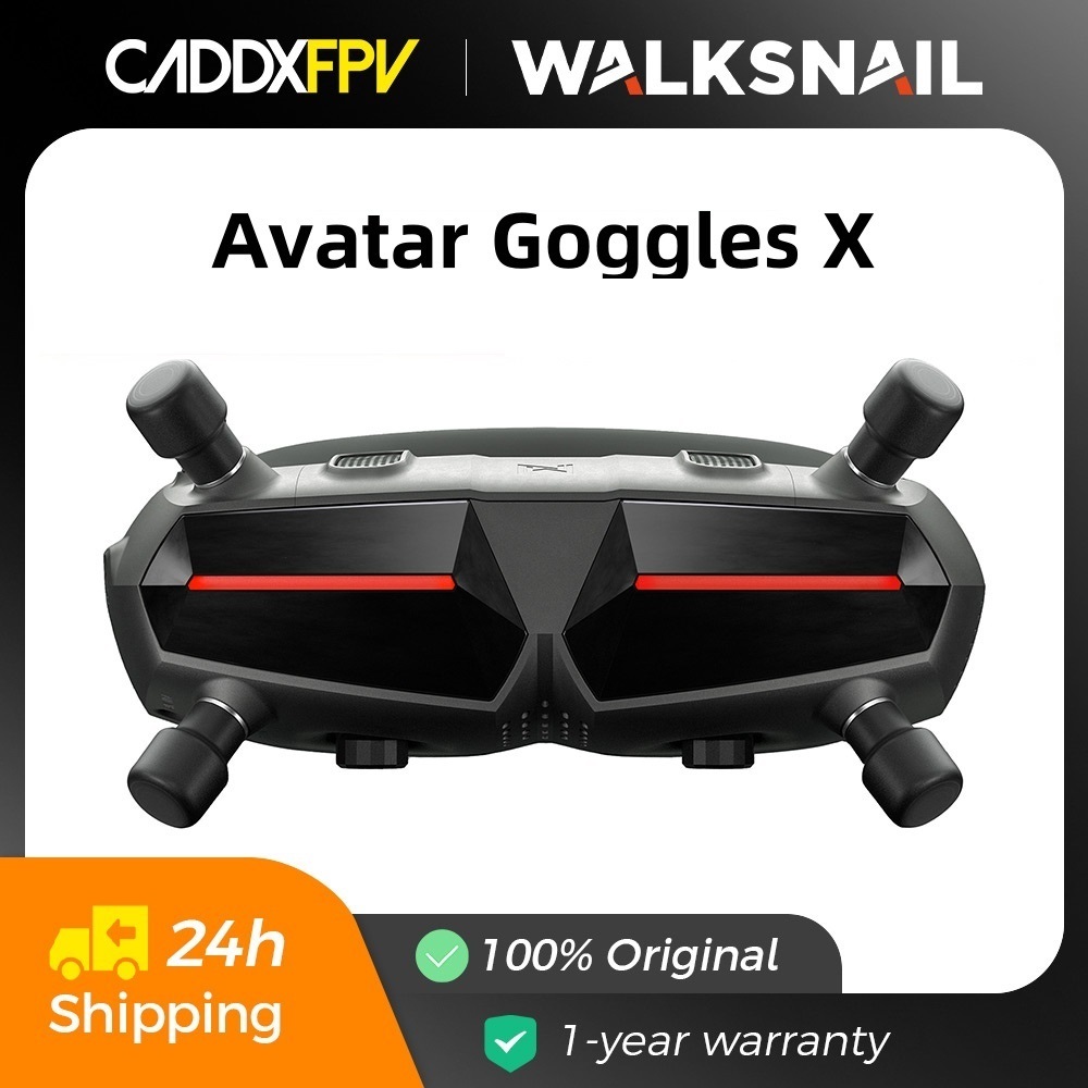 Fpv Goggles Avatar Hd Receiver - แว่นตา Goggles X 5.8GHz Steadyview CADDXFPV