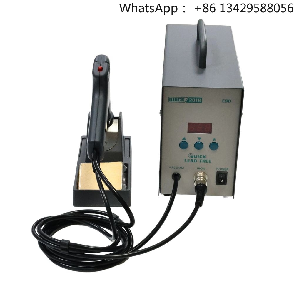 Desoldering Gun Vacuum Electric - ปืนดูดตะกั่ว Quick 201B รุ่นใหม่ พร้อมระบบสุญญากาศ 600