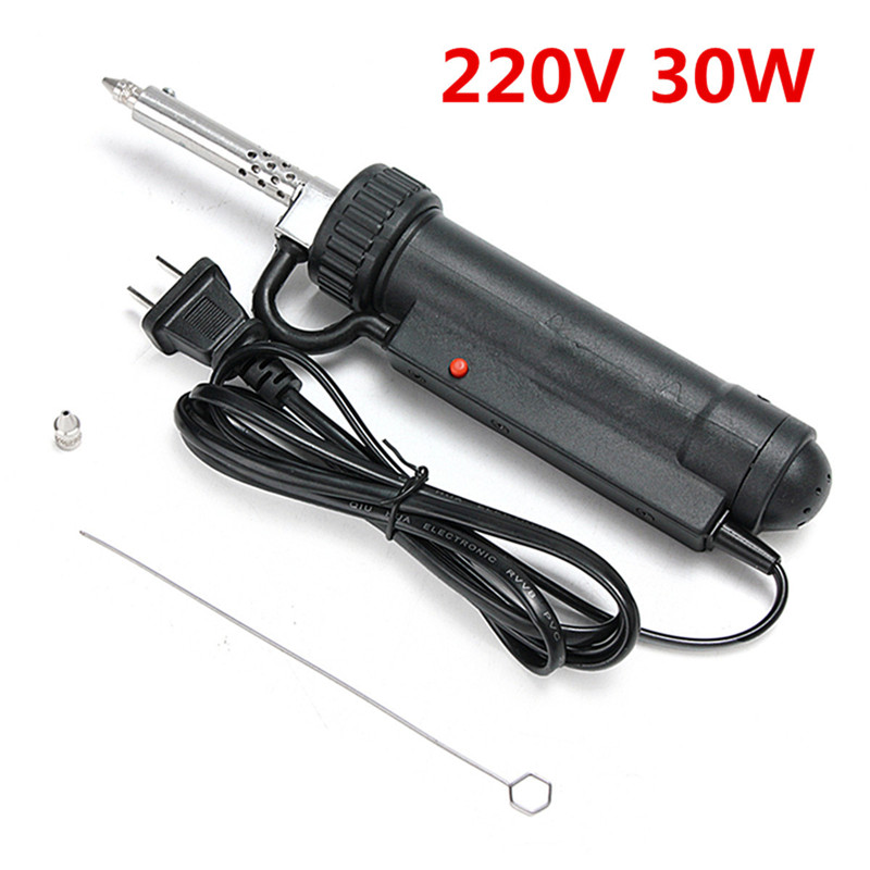 Desoldering Gun Vacuum Electric - จัดส่งฟรีขายร้อน30วัตต์220โวลต์ไฟฟ้าสูญญากาศประสานดูดปืนเหล็ก/ปั๊มDesoldering/เครื่องมือซ่อมจัดส่งฟรี