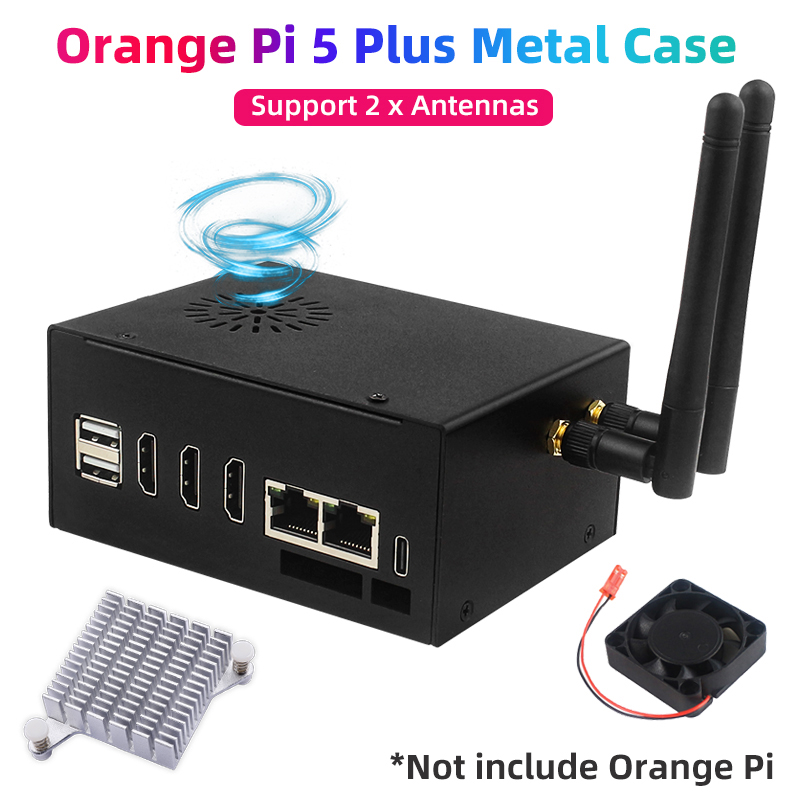 กล่องโลหะสีส้ม Pi 5 plus พร้อม - Orange Pi 5 Plus 16Gb บทวิจารณ์และราคา