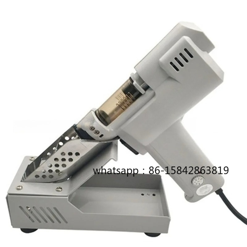 ปั๊มดูดตะกั่วไฟฟ้า S-993A ปืนด - Desoldering Gun Vacuum Electric บทวิจารณ์และราคา