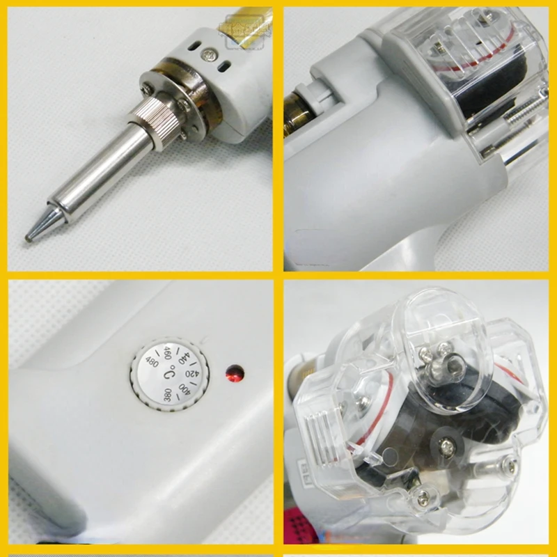ปั๊มดูดตะกั่วไฟฟ้า 100W แบบดูด - Desoldering Gun Vacuum Electric บทวิจารณ์และราคา