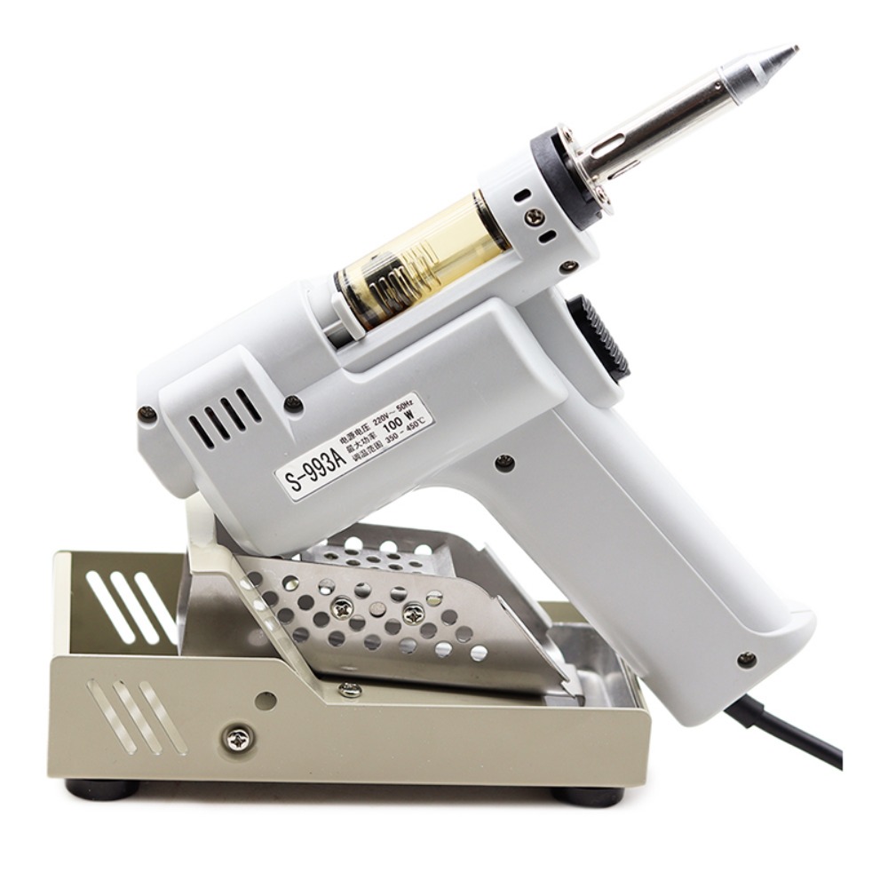 S-993A ปืนบัดกรีไฟฟ้าปั๊มเดี่ย - Desoldering Gun Vacuum Electric บทวิจารณ์และราคา