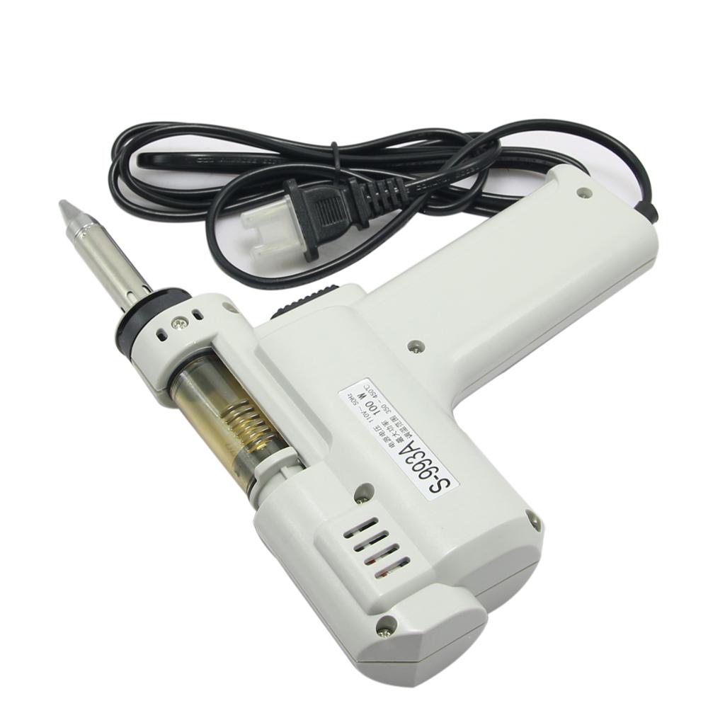 ปั๊มดูดตะกั่วไฟฟ้า S-993A 220V - Desoldering Gun Vacuum Electric บทวิจารณ์และราคา