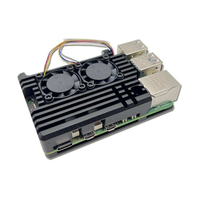 เคสระบายความร้อนแบบพัดลมคู่สำห - Raspberry Pi 5 8Gb Kit บทวิจารณ์และราคา