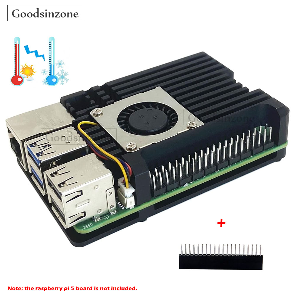 เคสอะลูมิเนียมอัลลอยด์สำหรับ R - Raspberry Pi 5 8Gb Kit บทวิจารณ์และราคา