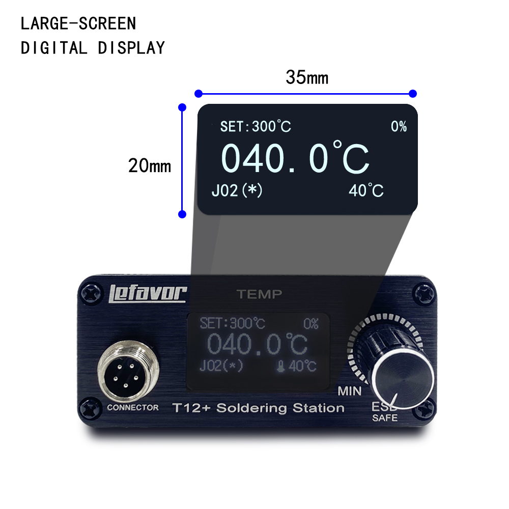T12 + สถานีบัดกรีหัวแร้ง 1.3 น - Soldering Station T12 Oled บทวิจารณ์และราคา